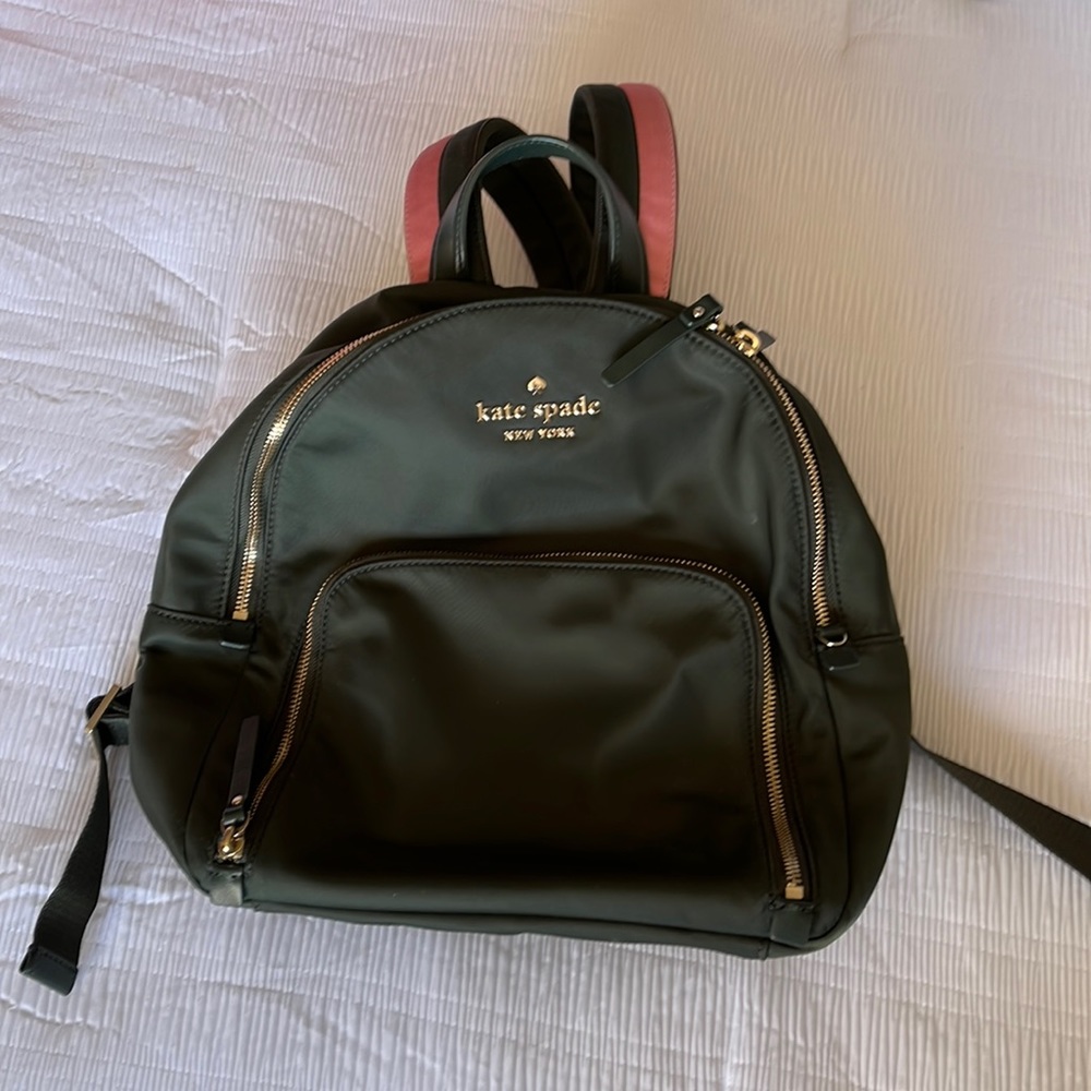Kate Spade Green Mini Backpack